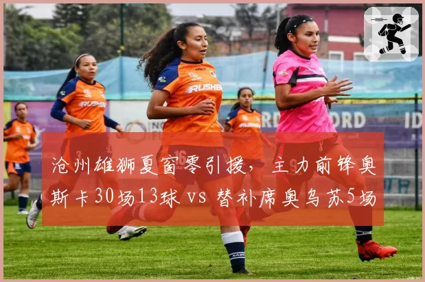沧州雄狮夏窗零引援，主力前锋奥斯卡30场13球 vs 替补席奥乌苏5场1球，板凳深度致命差距